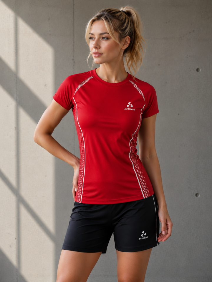 Motion Line Kısa Kollu T-shirt