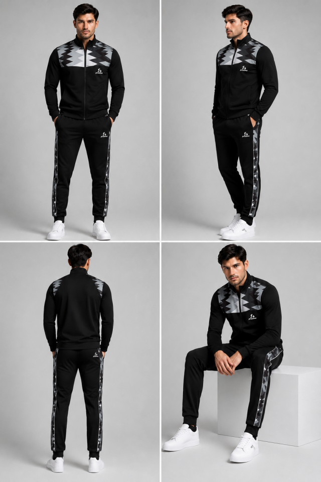 Pixelflow Uzun Kollu Eşofman Takımı